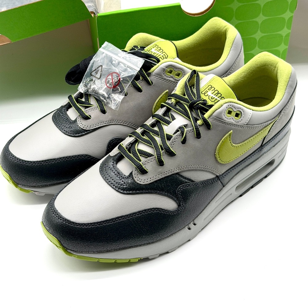 Nike Air Max 1 SP HUF Anthracite Pear Medium Grey HF3713-002 Mens 12 New
